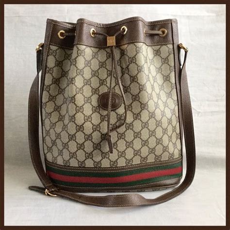 old gucci drawsting bag|Gucci crossbody bucket bag.